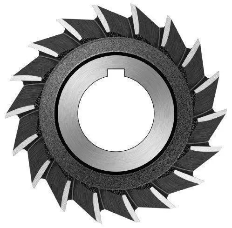 Фреза дисковая трехсторонняя ф 80х12х27 мм Р18 прямой зуб уценка