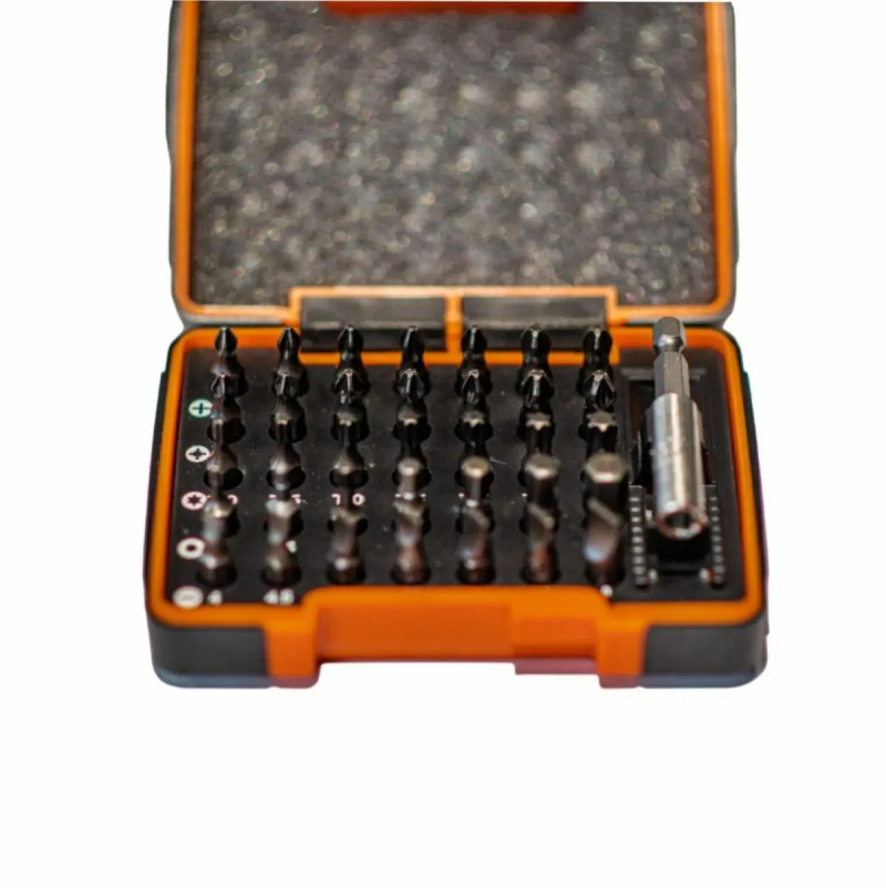 Набор отверточных насадок Industry USH: 1/4", PH-PZ-Torx-HEX-SL + магнитный держатель, 36 элем.