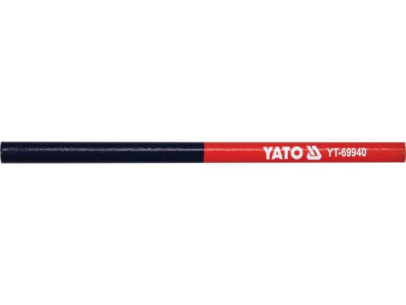 Карандаши технические двухцветные YATO YT-69940, 175 мм, 12 шт