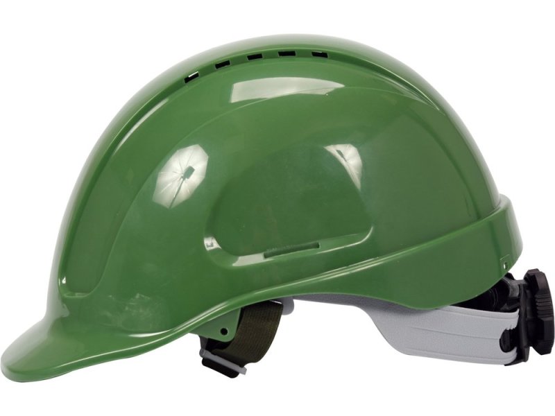 Каска защитная зеленая YATO YT-73975, ABS, 53-64 см, EN 397