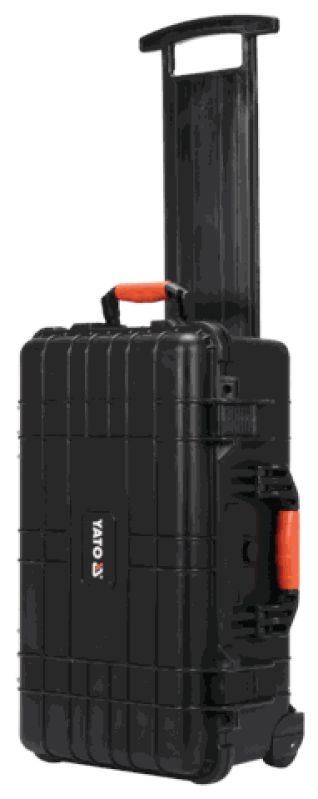 Кейс герметичный на колесах YATO YT-08905, 559х351х229 мм, IP55