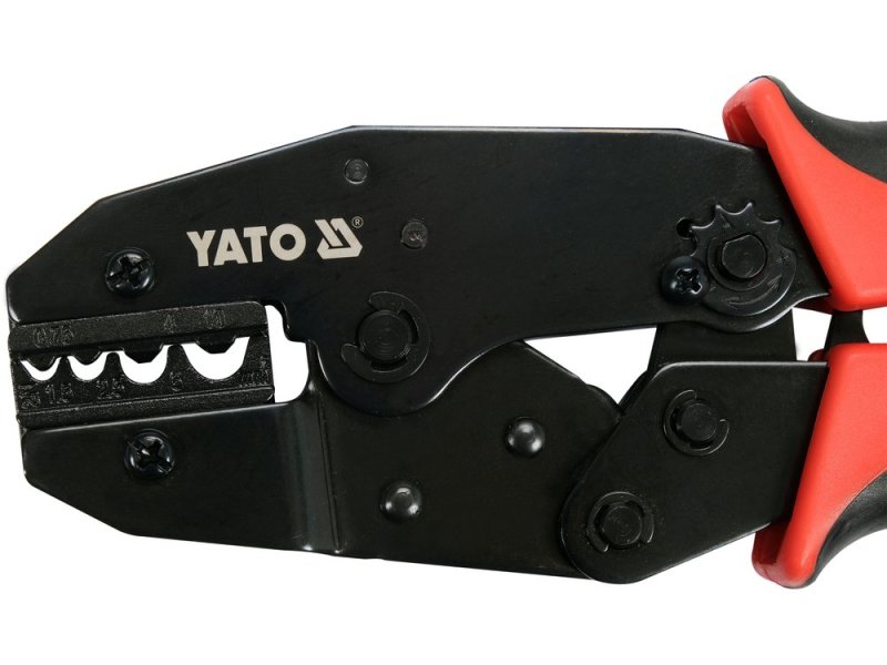 Клещи для обжима коннекторов YATO YT-2247, 1,5-10 мм², TPR