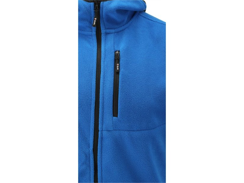 Кофта флисовая с капюшоном YATO YT-79161, размер M, сине-черная
