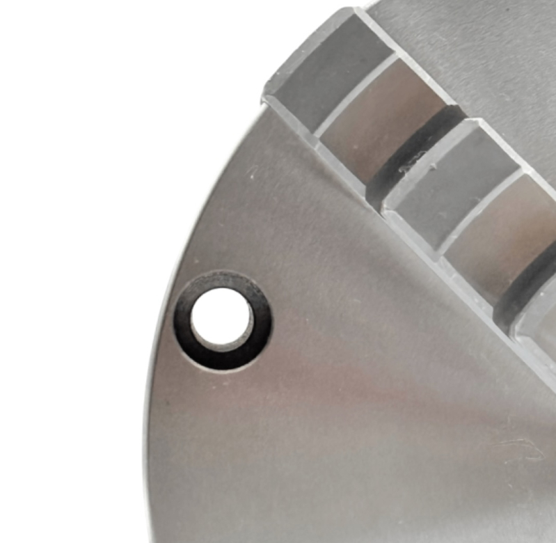 Патрон токарний ф200 3-х кулачковий К21-200 з отворами PREMIO