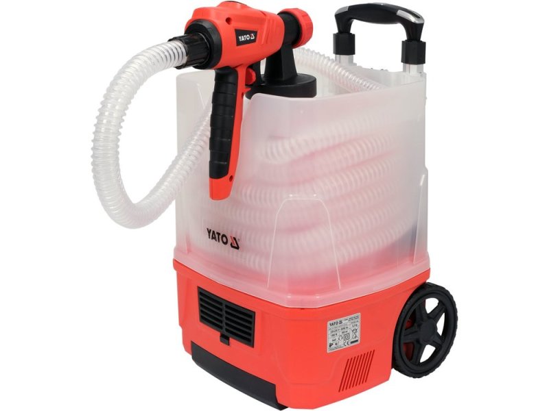 Краскопульт HVLP YATO YT-82555, 1380 Вт, бачок 0,8 л, 3 сопла