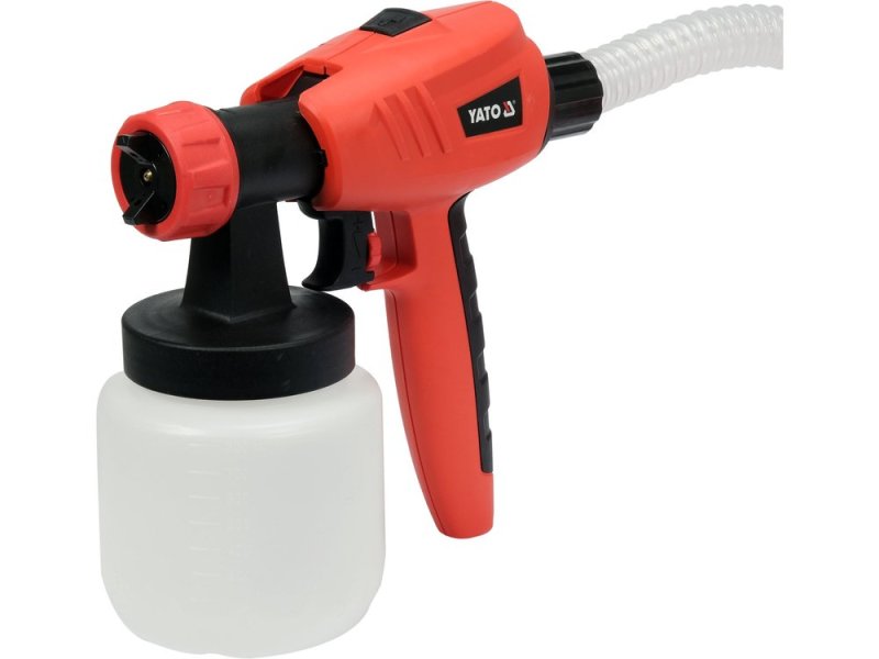 Краскопульт HVLP YATO YT-82555, 1380 Вт, бачок 0,8 л, 3 сопла