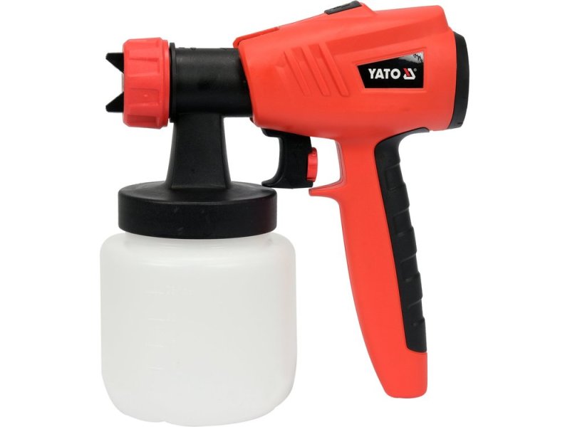 Краскопульт HVLP YATO YT-82555, 1380 Вт, бачок 0,8 л, 3 сопла