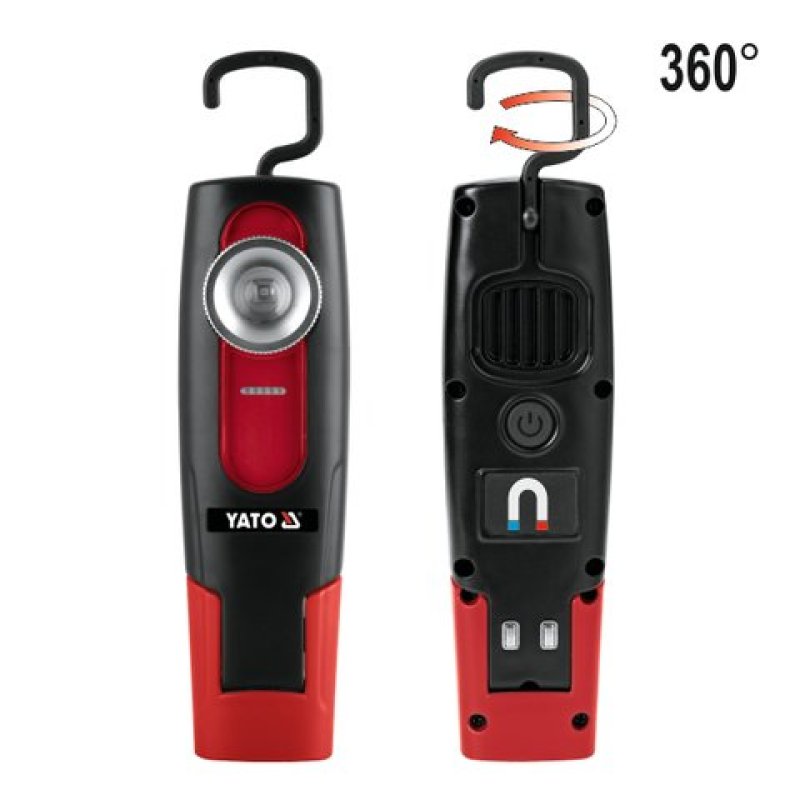 Лампа ультрафиолетовая 5 Вт YATO YT-08500, 390-405 нм, IP65, IK07, АКБ