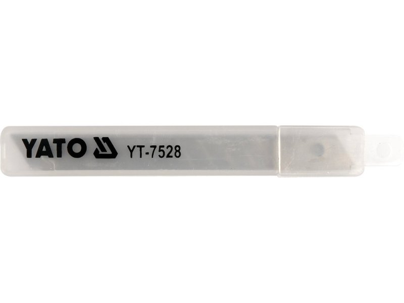 Леза запасні відламні 9 мм YATO YT-7528, SK5, 10 шт