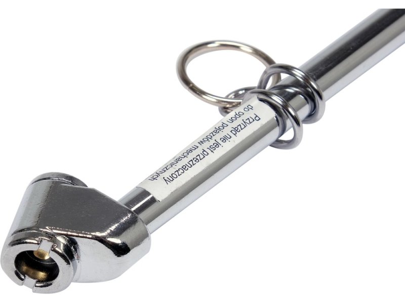 Манометр VOREL 82650, 0,5-7,5 бар, нержавеющая сталь