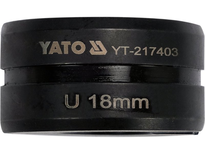 Матрица сменная U 18 мм YATO YT-217403