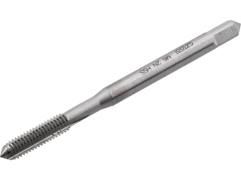 Метчик машинный M6 HSS M2 CZTOOL 24963, длина 80 мм
