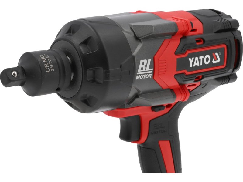 Гайковерт ударный аккумуляторный 3/4" 2400 Н·м YATO YT-828074, без АКБ