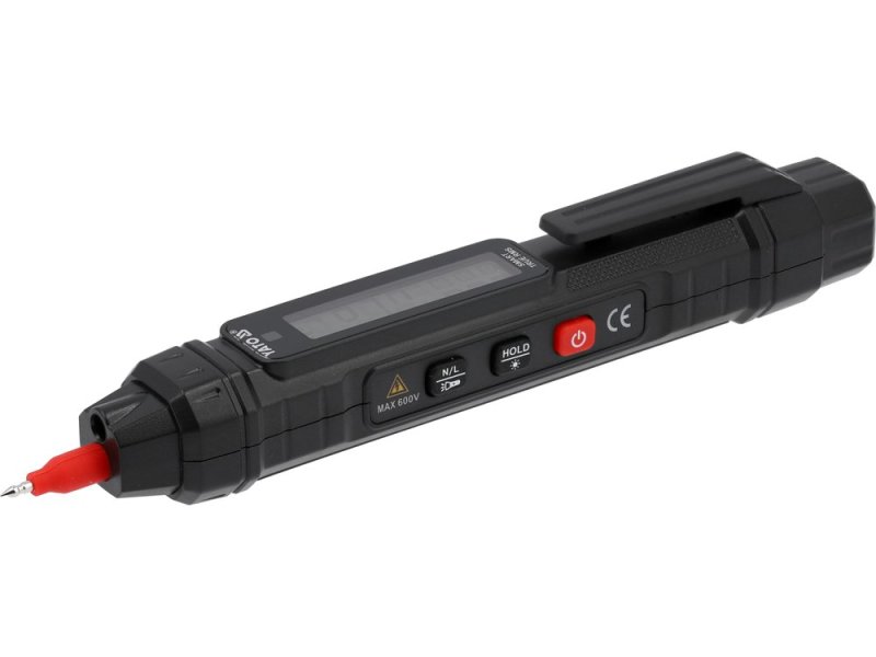 Мультиметр цифровой True RMS YATO YT-730822, 600 В, NCV, 57 г