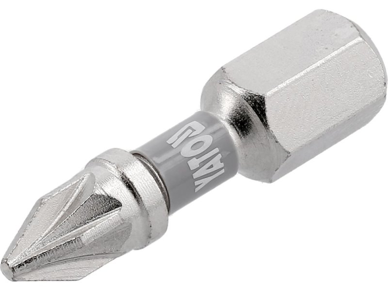 Набір біт Pozidriv PZ1 25 мм YATO YT-78003, 1/4", S2, 2 шт