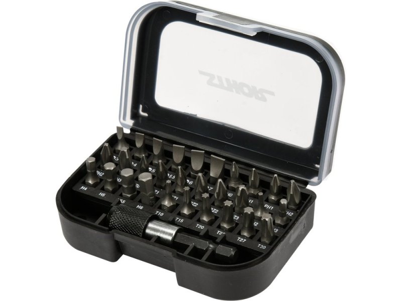 Набор бит STHOR 66302, 5 профилей, 1/4", CrV, 31 шт