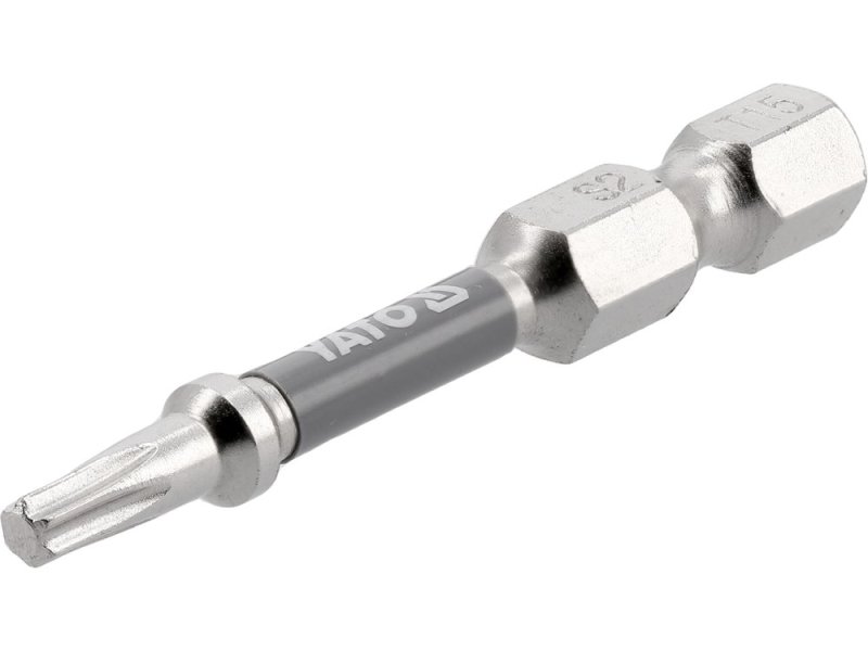 Набір біт Torx T15 50 мм YATO YT-78032, 1/4", S2, 2 шт