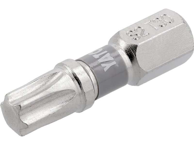 Набір біт Torx T30 25 мм YATO YT-78015, 1/4", S2, 2 шт