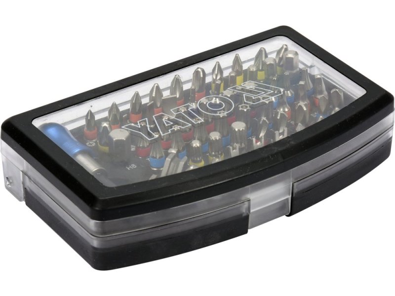 Набор бит YATO YT-04624, 12 профилей, 1/4", S2/CrV, 59 шт