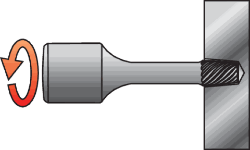 Набор экстракторов для шпилек 1/2" 8-16 мм YATO YT-0624, 5 предметов