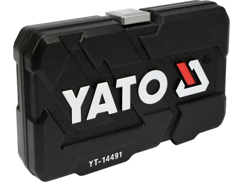 Набор инструментов с трещоткой 1/4" YATO YT-14491, 20 предметов