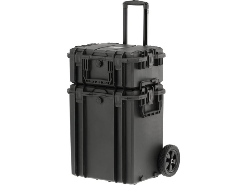 Набор кейсов герметичных на колесах, 2 шт YATO YT-08896, IP55