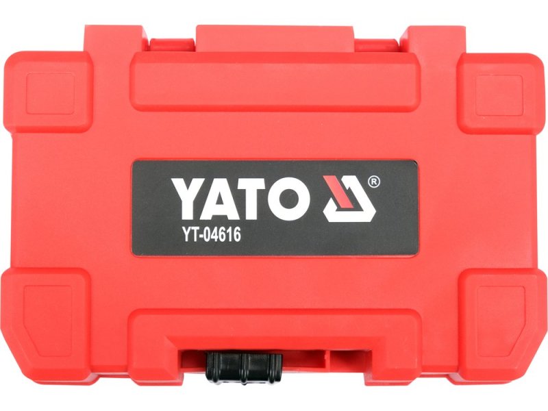 Набор ударных бит YATO YT-04616, 37 шт, SL/PH/PZ/T, 1/4" HEX, S2
