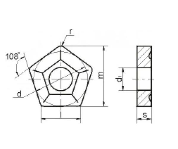 Пластина твердосплавная сменная 10114-110408 Т5К10 (Н30)