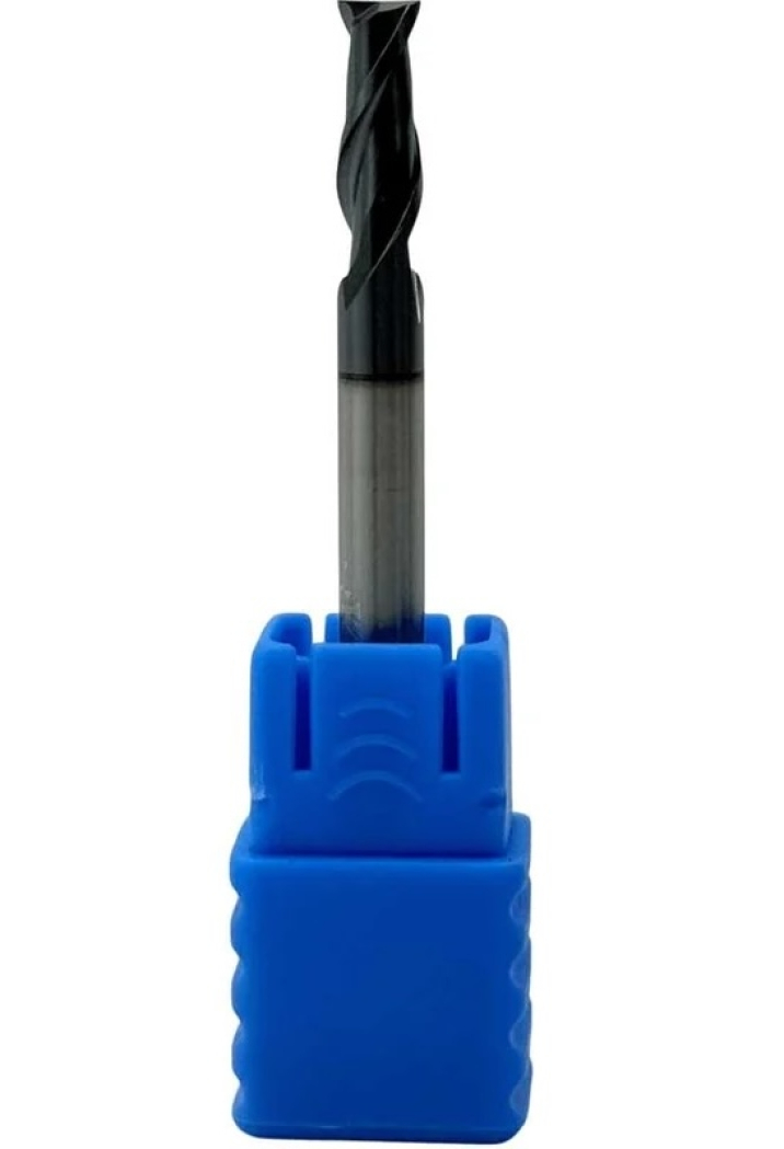 Фреза шпоночная монолитная твердосплавная ф 4 мм 50/10 с покрытием AlTiN OTTIMO