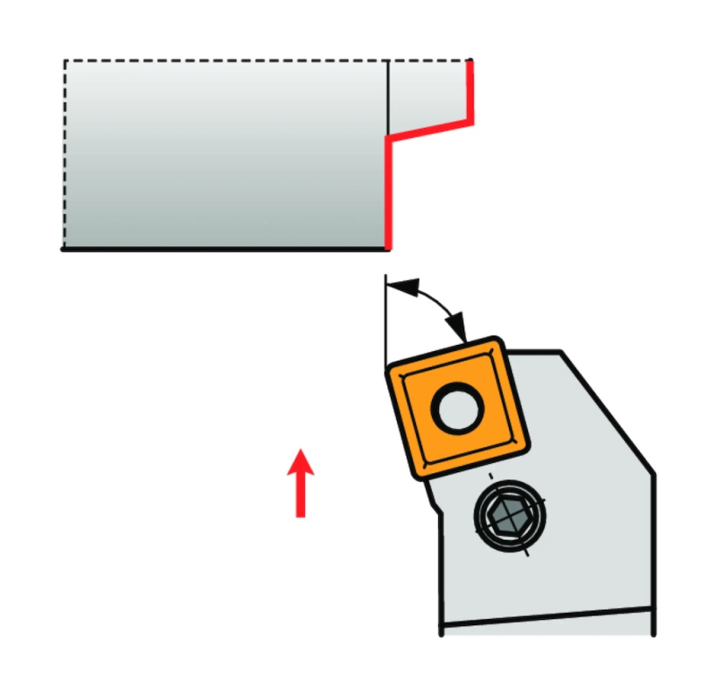 Резец под пластину 05114-190612 PSKNR 4040 S19 KT908 PRAMET (SNMA 190612)