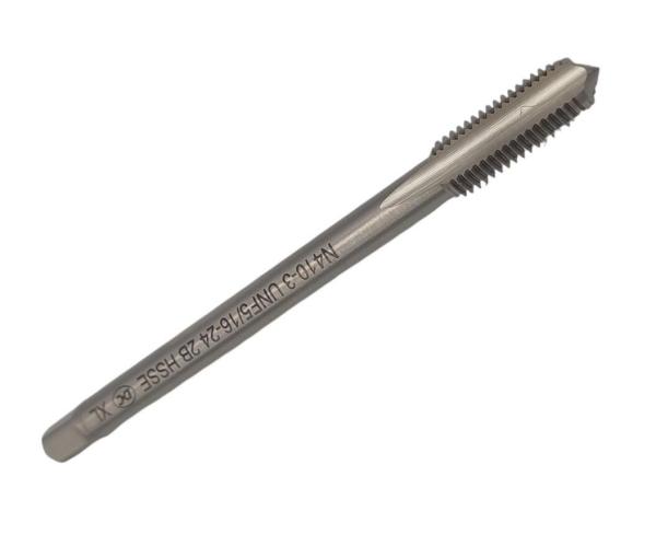 Метчик дюймовый UNF 5/16" 24 нитей Р6М5К5 (HSS-E) DIN374 N410-3 102004 DC 
Swiss