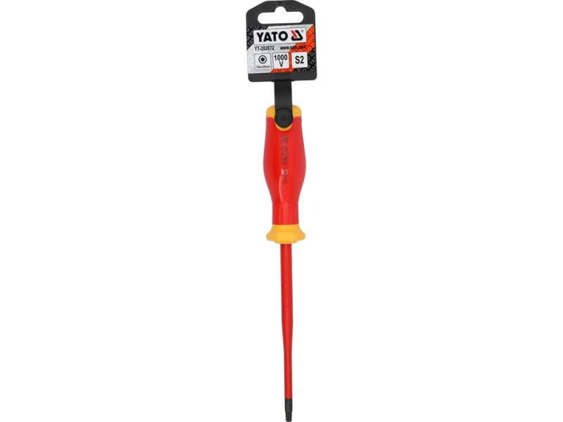 Викрутка ізольована TORX Extra Slim YATO YT-282672, T25, 125 мм