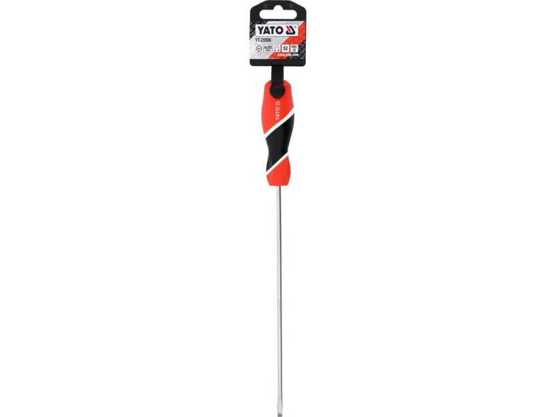 Отвертка шлицевая SL4x200 YATO YT-25906, S2