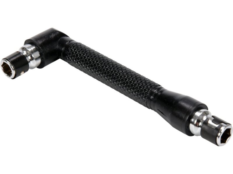 Викрутка кутова для біт 1/4" YATO YT-04630, магнітна, 90°, 105 мм
