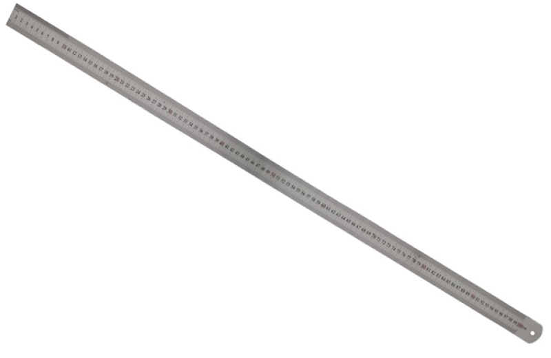Лінійка металева з двосторонньою шкалою 1000х38х1.5 мм OTTIMO