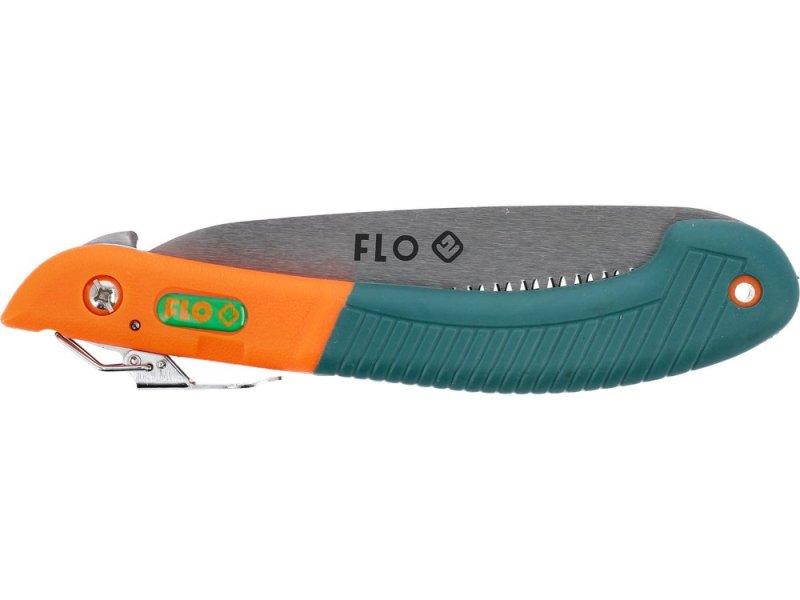 Пила садовая с крюком FLO 28641, 180 мм, складная