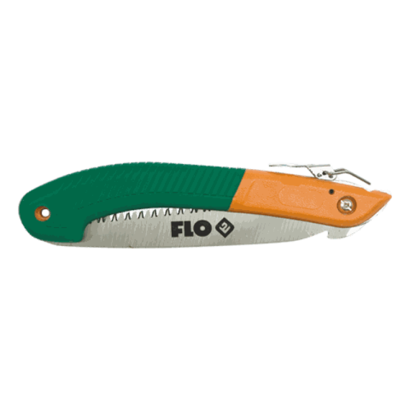 Пила садовая с крюком FLO 28641, 180 мм, складная