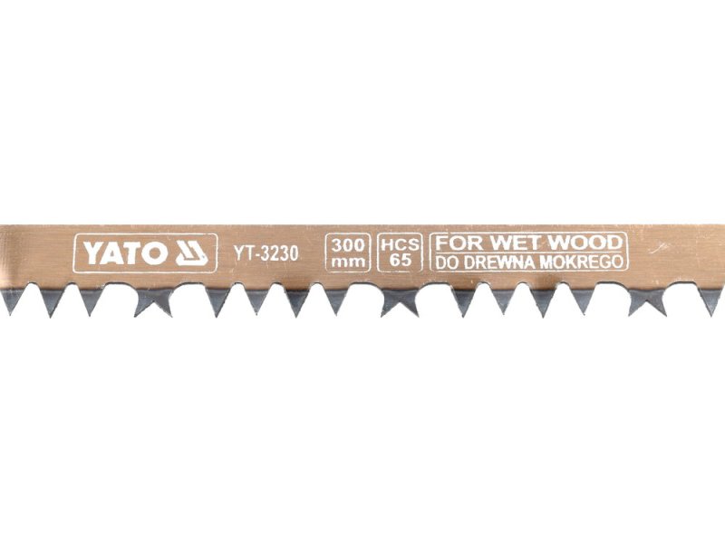 Полотно для лучковой пилы YATO YT-3230, 300 мм, для мокрой древесины