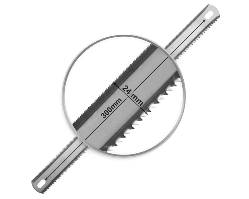 Полотно ножовочное ручное L300 мм двустороннее RAMc Globus Польша
