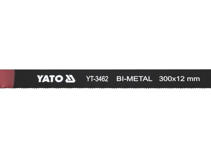 Полотно по металлу 300х12х0,65 мм биметалл-кобальт YATO YT-3462, набор 2 шт