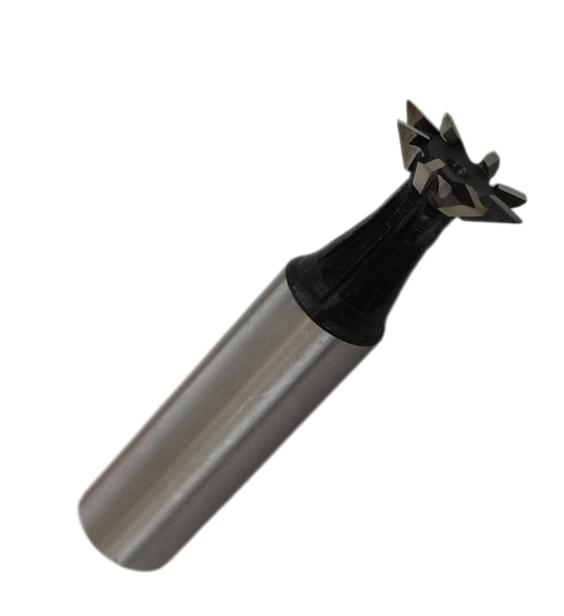 Фреза для обработки пазов типа "ласточкин хвост" (одноугловая) 25х67х10х12х60° Р6М5 ц/х прямой конус OTTIMO