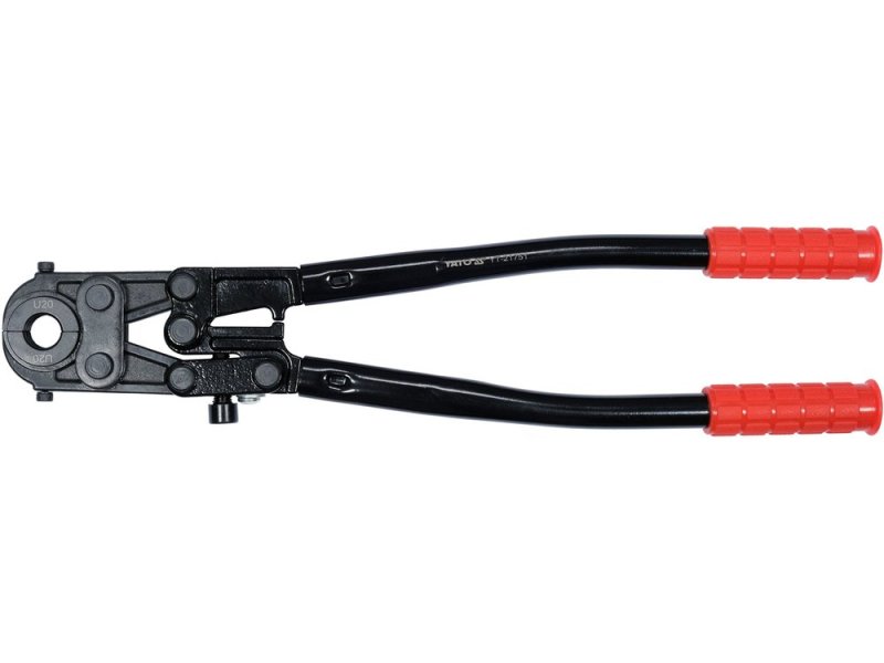 Пресс гидравлический для PEX-AL-PEX YATO YT-21751, 3 т, набор 4 шт