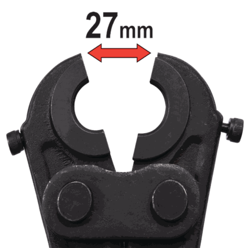 Пресс гидравлический для PEX-AL-PEX YATO YT-21751, 3 т, набор 4 шт