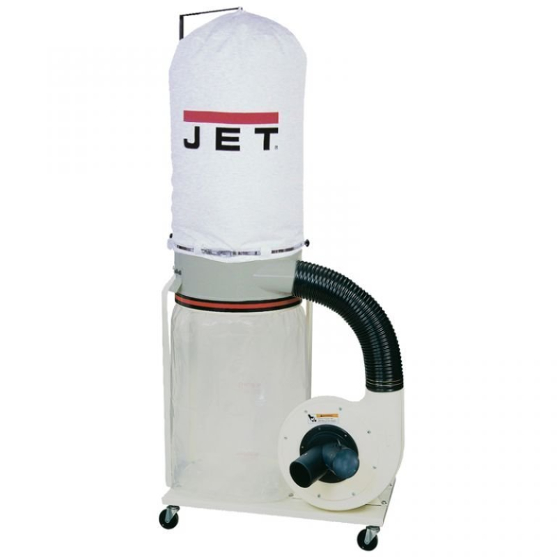 Витяжна установка JET DC-1100A, 1,9 кВт, 1620 м³/год, Vortex Cone, 230 В