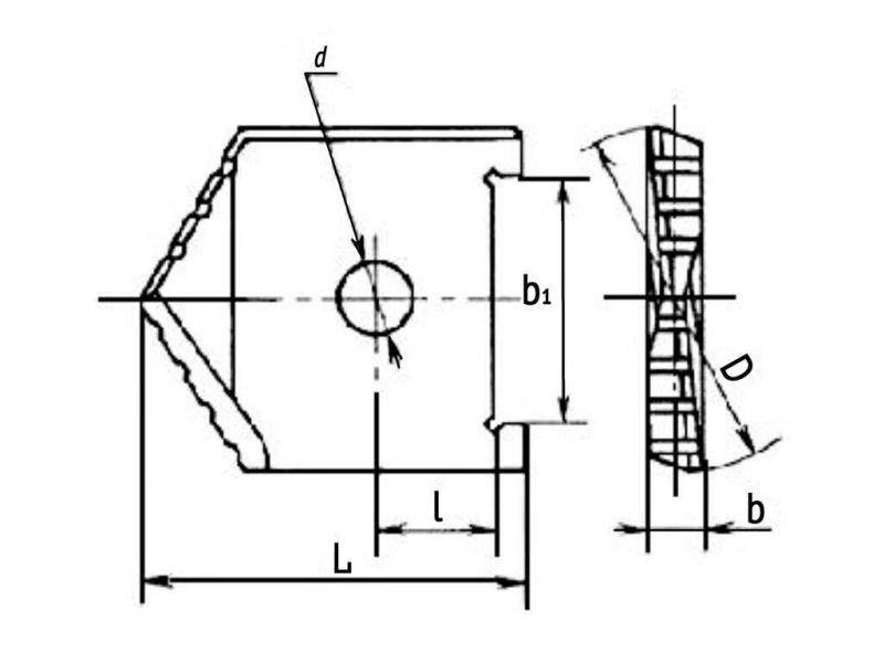 Сверло перовое по металлу 95,0 Р6М5 2000-1263