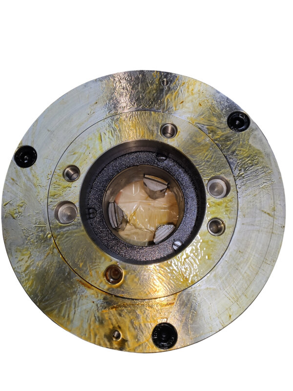 Патрон токарний 315 mm 3-х кул. 7100-0041П (К11-315C8, повна комплектація) 
PREMIO