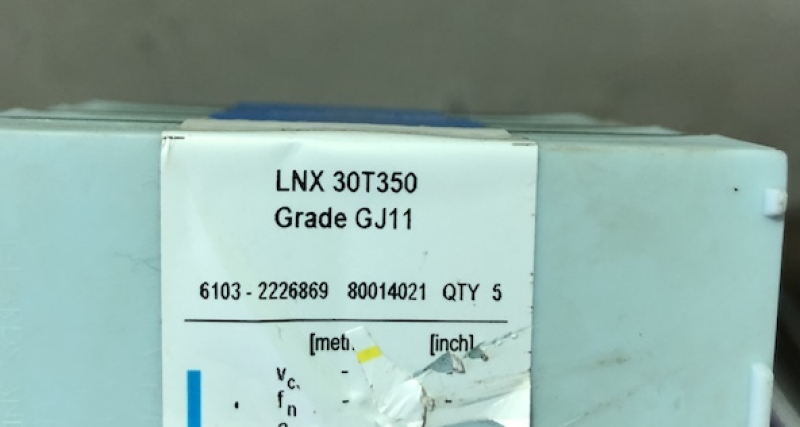 подложка к тангенциальной пластине LNUX 301940 LNX 30T350 Grade GJ11 
PRAMET