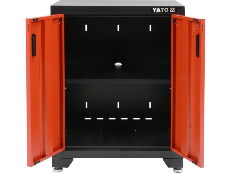 Шкаф для мастерской базовый YATO YT-08934, 660х457х863 мм, 1 полка