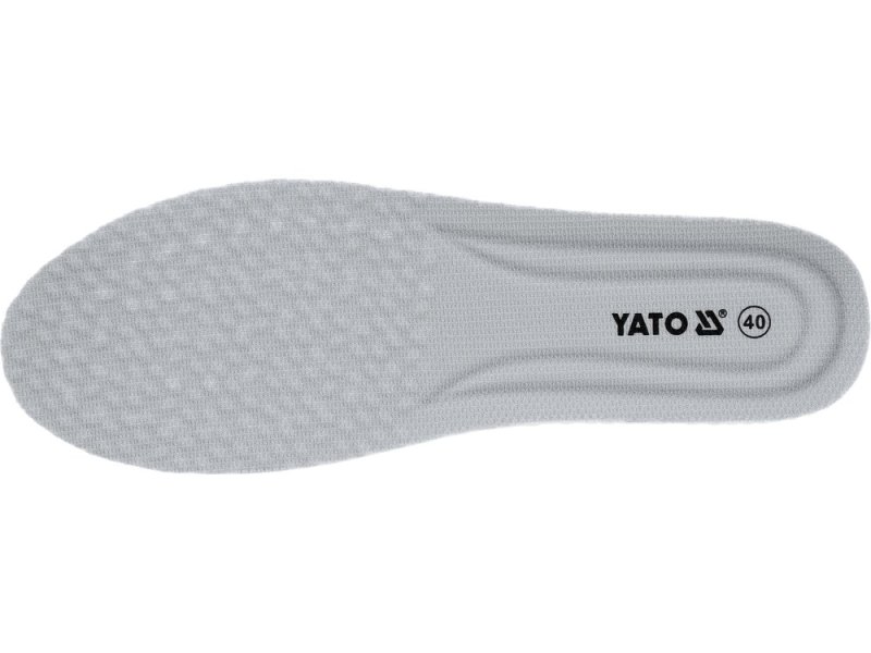 Стельки для обуви YATO; размер 40 из полиуретана, l=27 см (YT-808702)