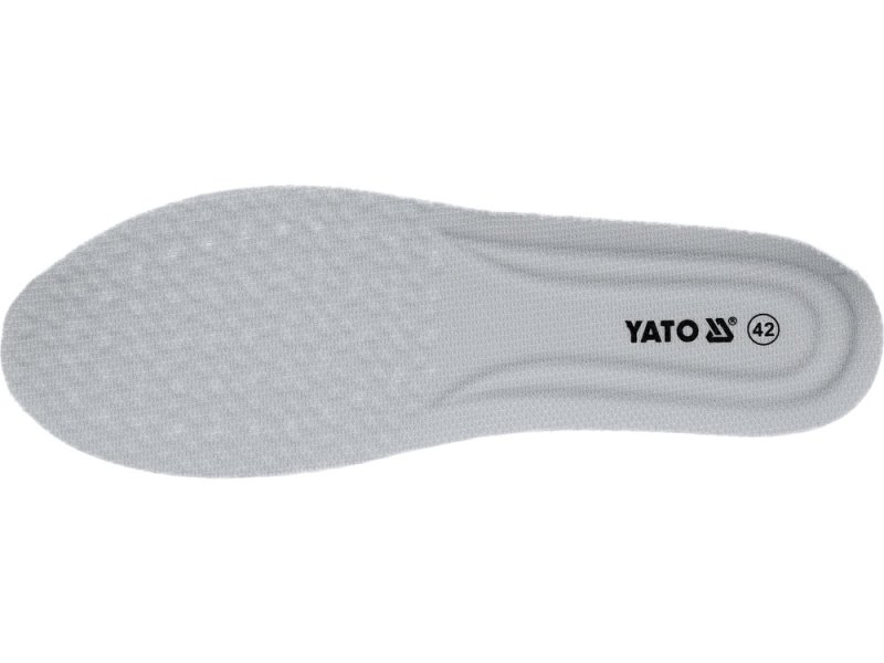 Стельки для обуви YATO; размер 42 из полиуретана, l=28 см (YT-808704)